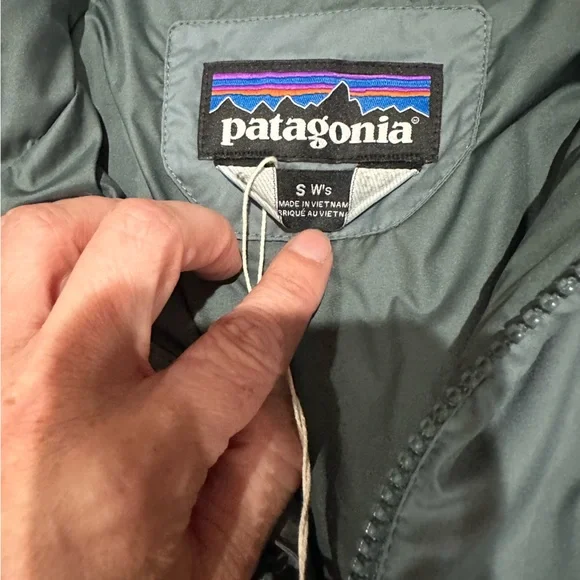 Patagonia Women’s Puffer Coat | Size Small | Blue/Teal | NWT - Picture 2 of 6